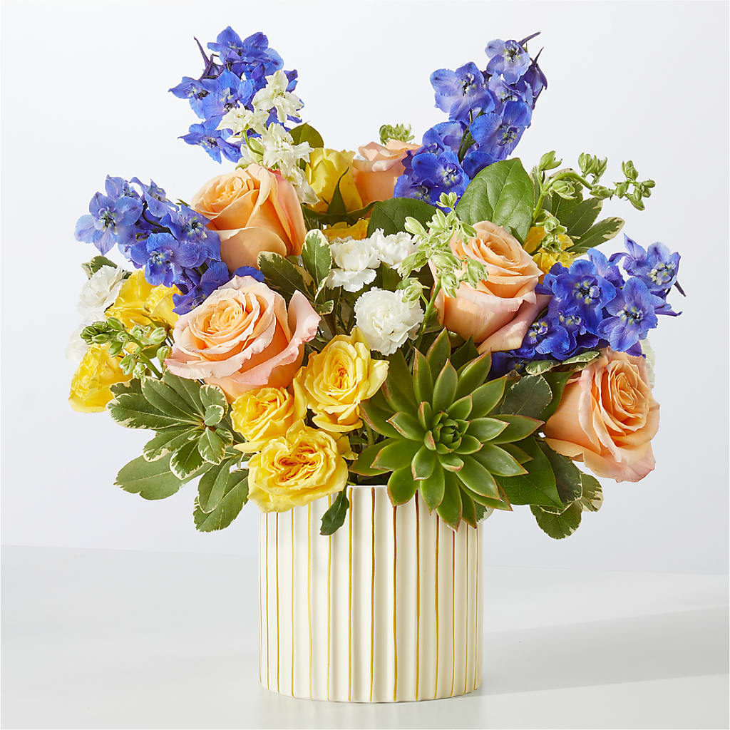 Cobalt Reverie Bouquet – Flowers In Spring Llc, Lynchburg VA