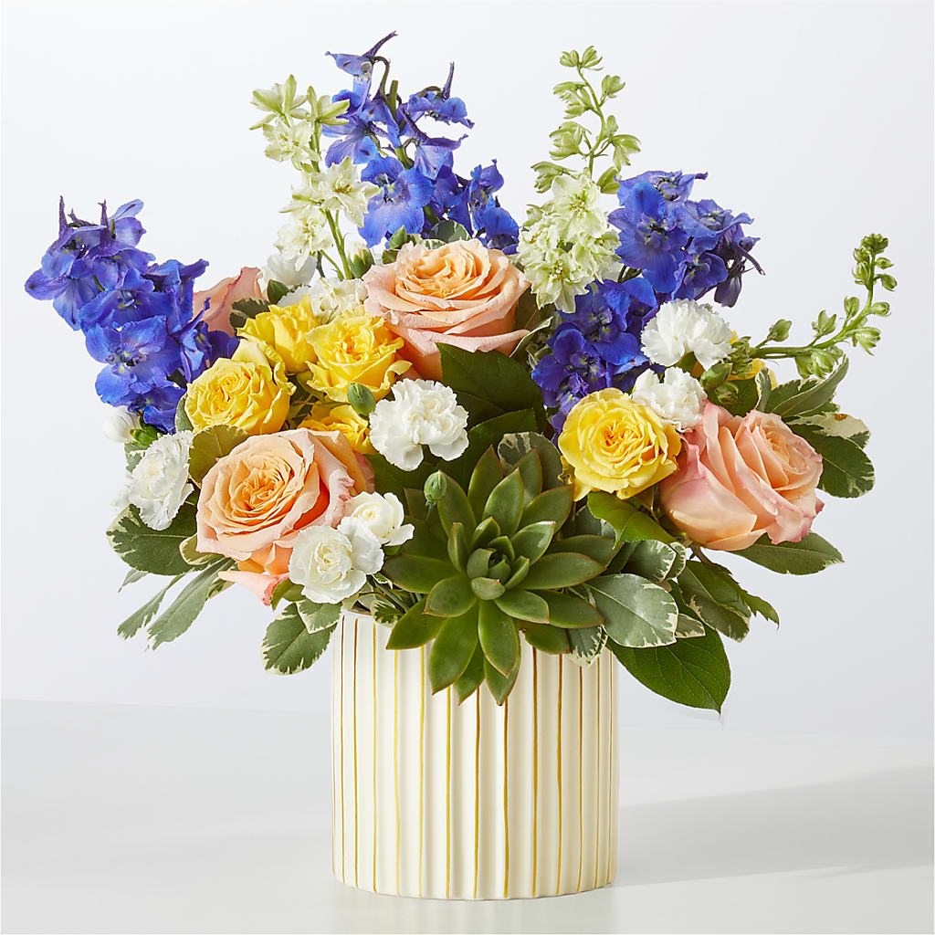 Cobalt Reverie Bouquet – Flowers In Spring Llc, Lynchburg VA