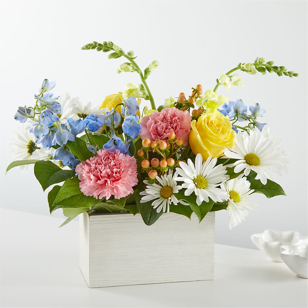 Sun Salutation Box Bouquet – Flowers In Spring Llc, Lynchburg VA