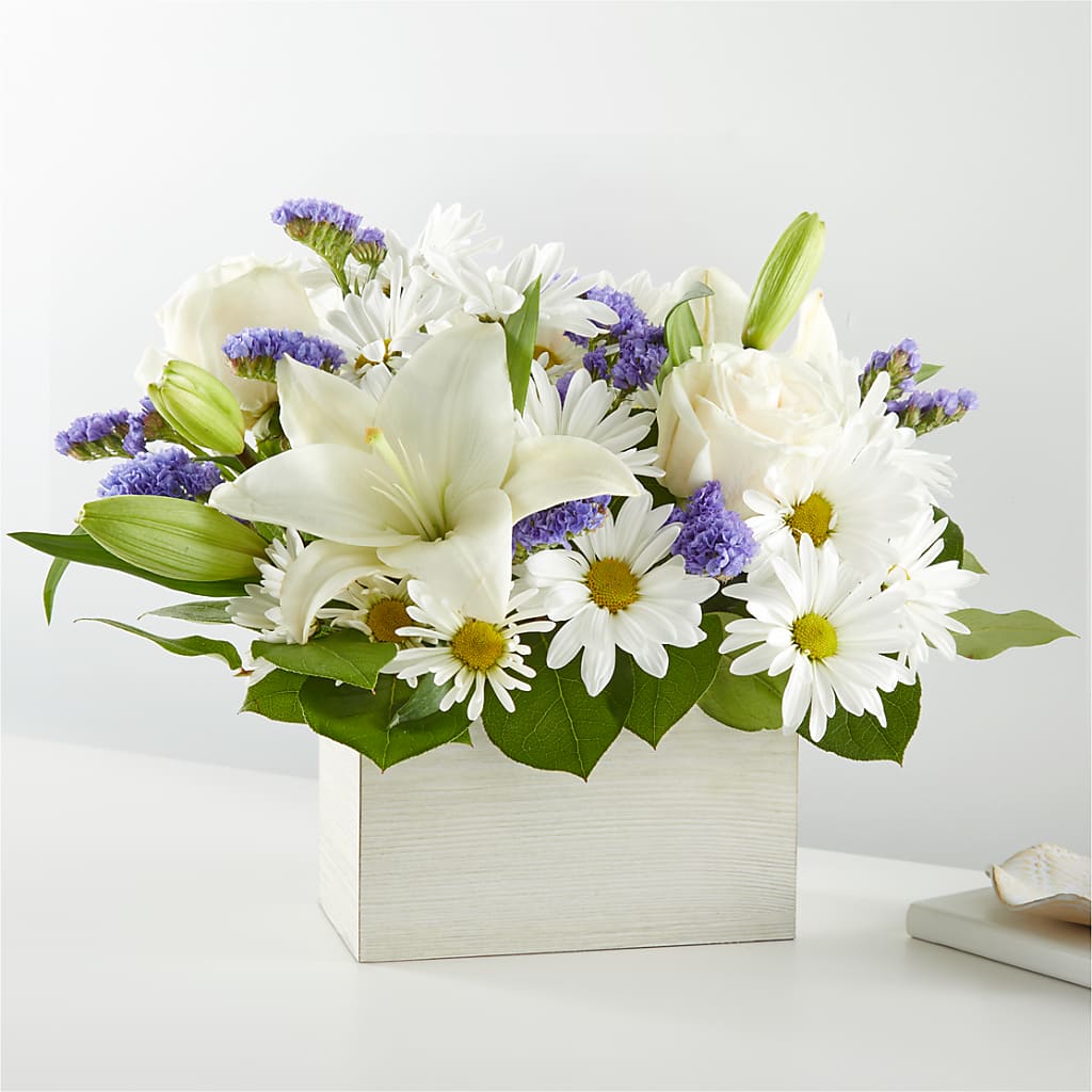 Beyond Blue Box Bouquet – Flowers In Spring Llc, Lynchburg VA