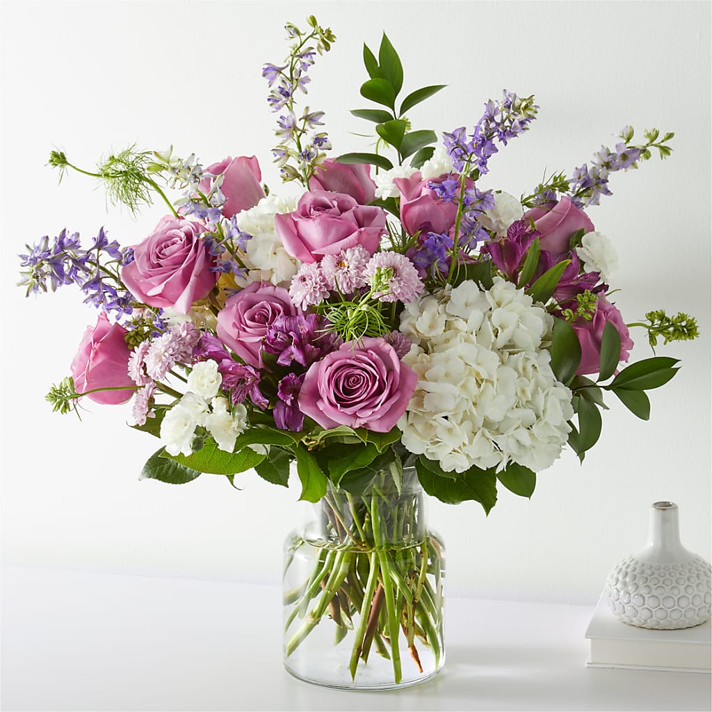 Violet Caress Bouquet – Flowers In Spring Llc, Lynchburg VA