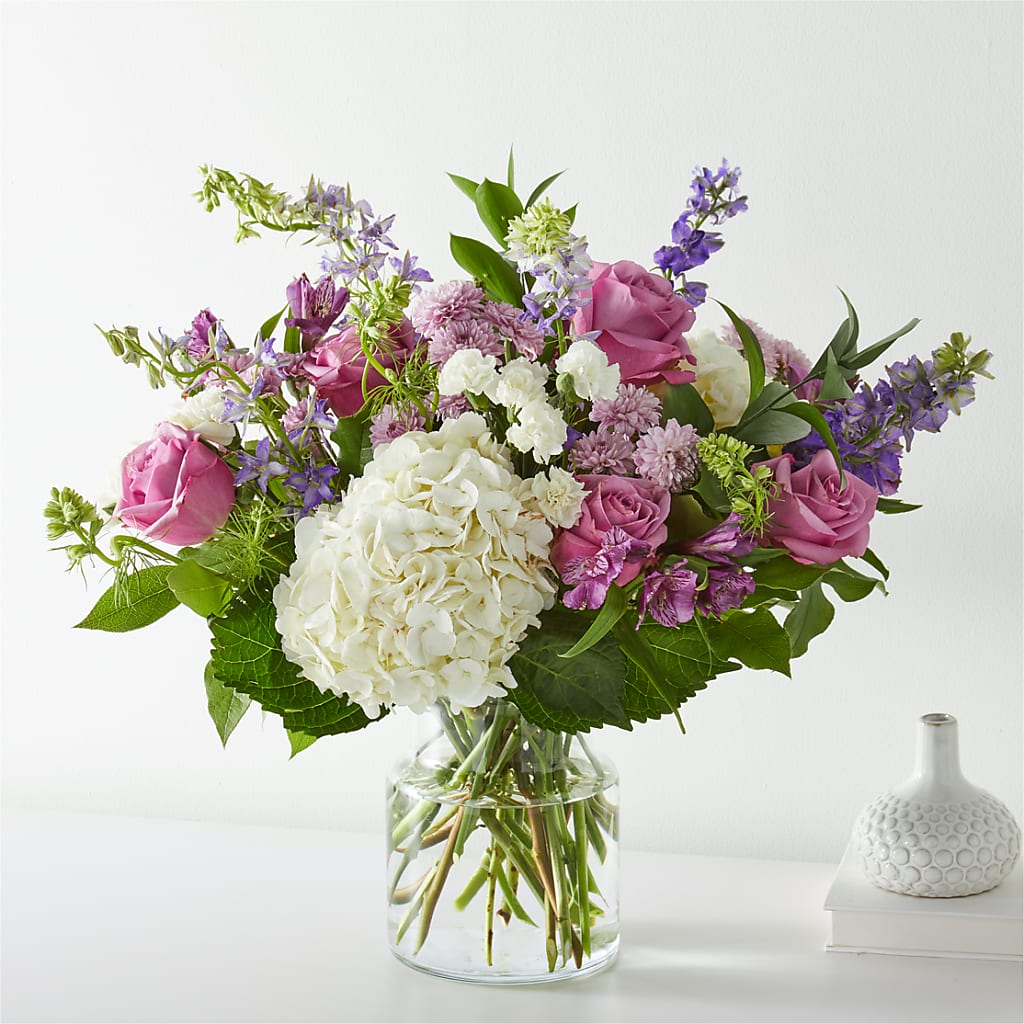 Violet Caress Bouquet – Flowers In Spring Llc, Lynchburg VA