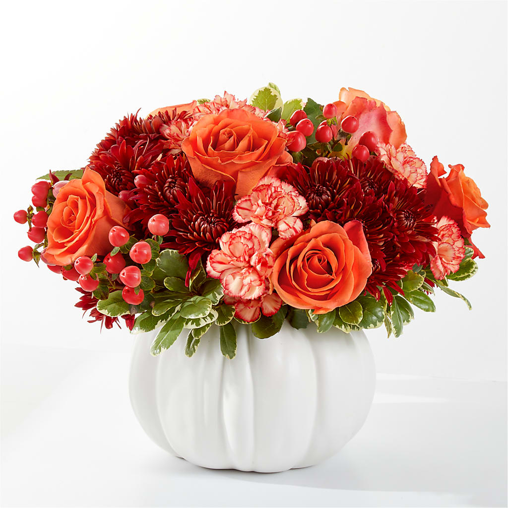 Autumn Air Pumpkin Bouquet – Flowers In Spring Llc, Lynchburg VA