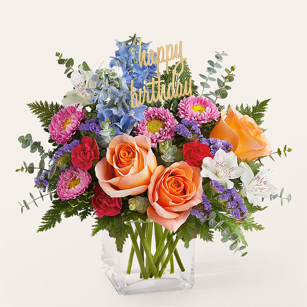 Birthday Bash Bouquet – Flowers In Spring Llc, Lynchburg VA