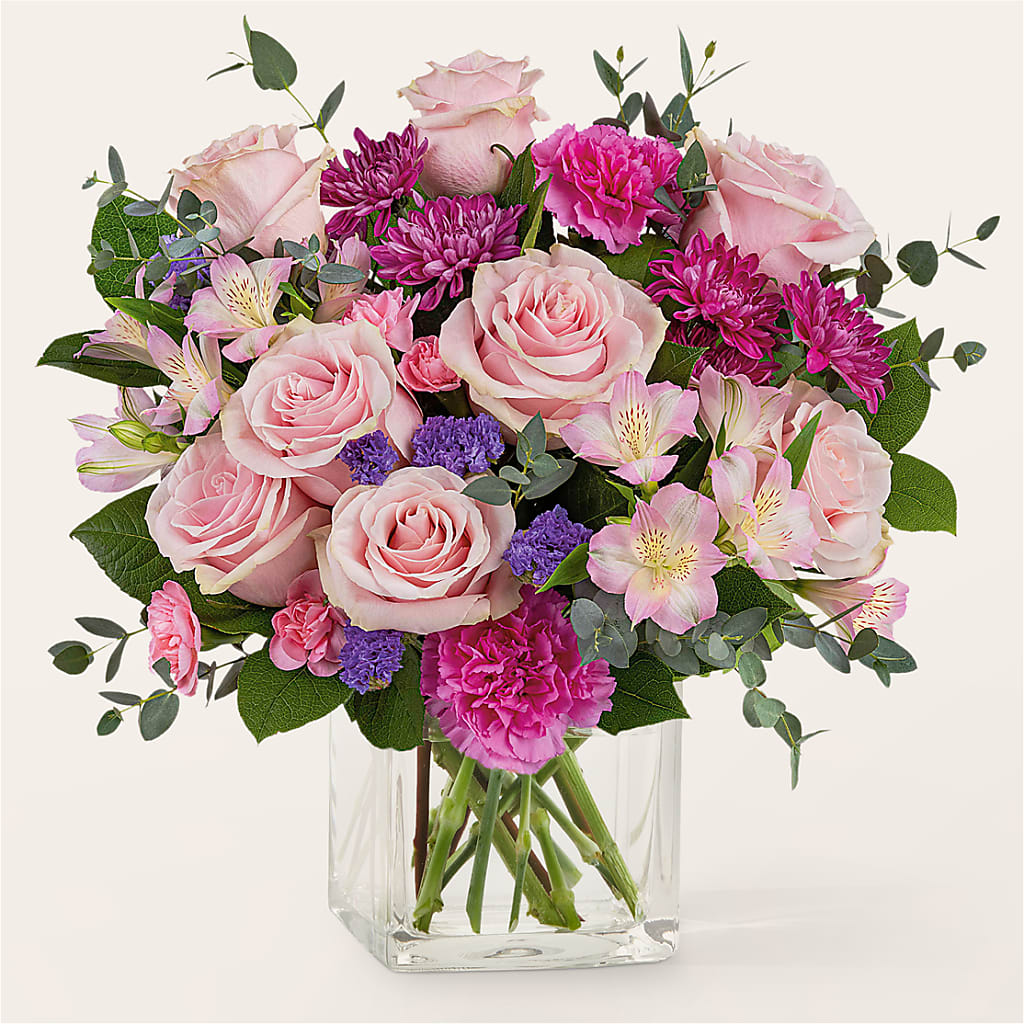 Rosy Radiance Bouquet – Flowers In Spring Llc, Lynchburg VA
