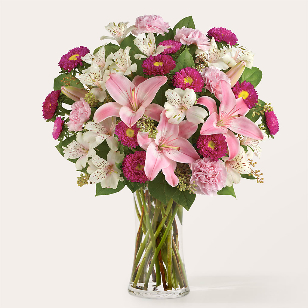 Feeling Fuchsia Bouquet – Flowers In Spring Llc, Lynchburg VA