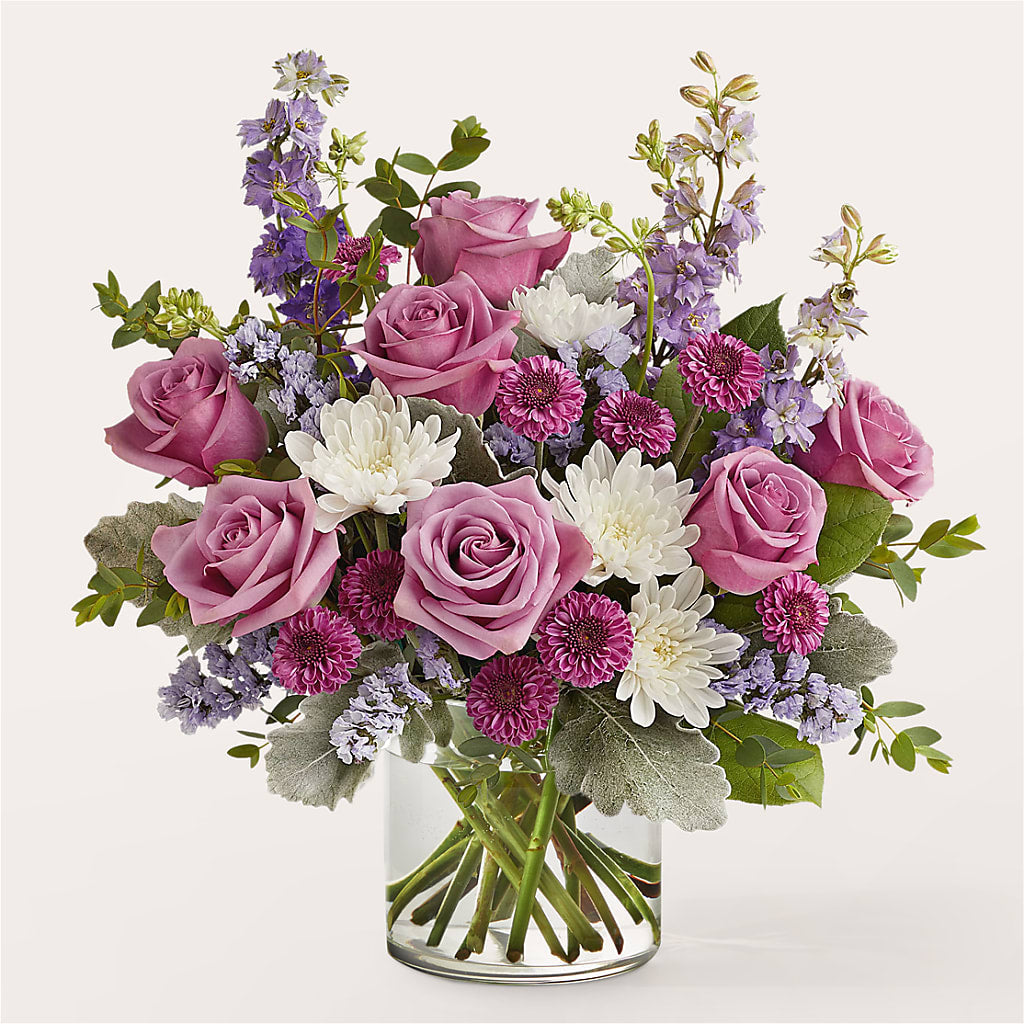 Violet Frost Bouquet – Flowers In Spring Llc, Lynchburg VA