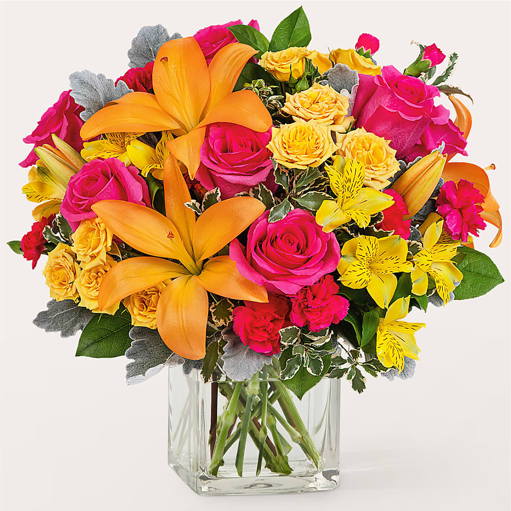 To the Tropics Bouquet – Flowers In Spring Llc, Lynchburg VA