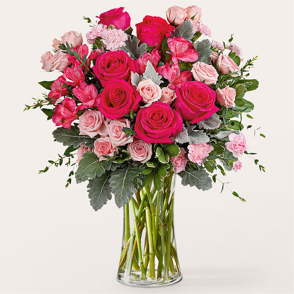 Tickled Pink Bouquet – Flowers In Spring Llc, Lynchburg VA