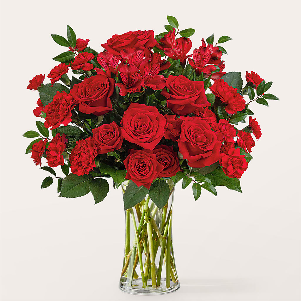Brilliant Ruby Bouquet – Flowers In Spring Llc, Lynchburg VA