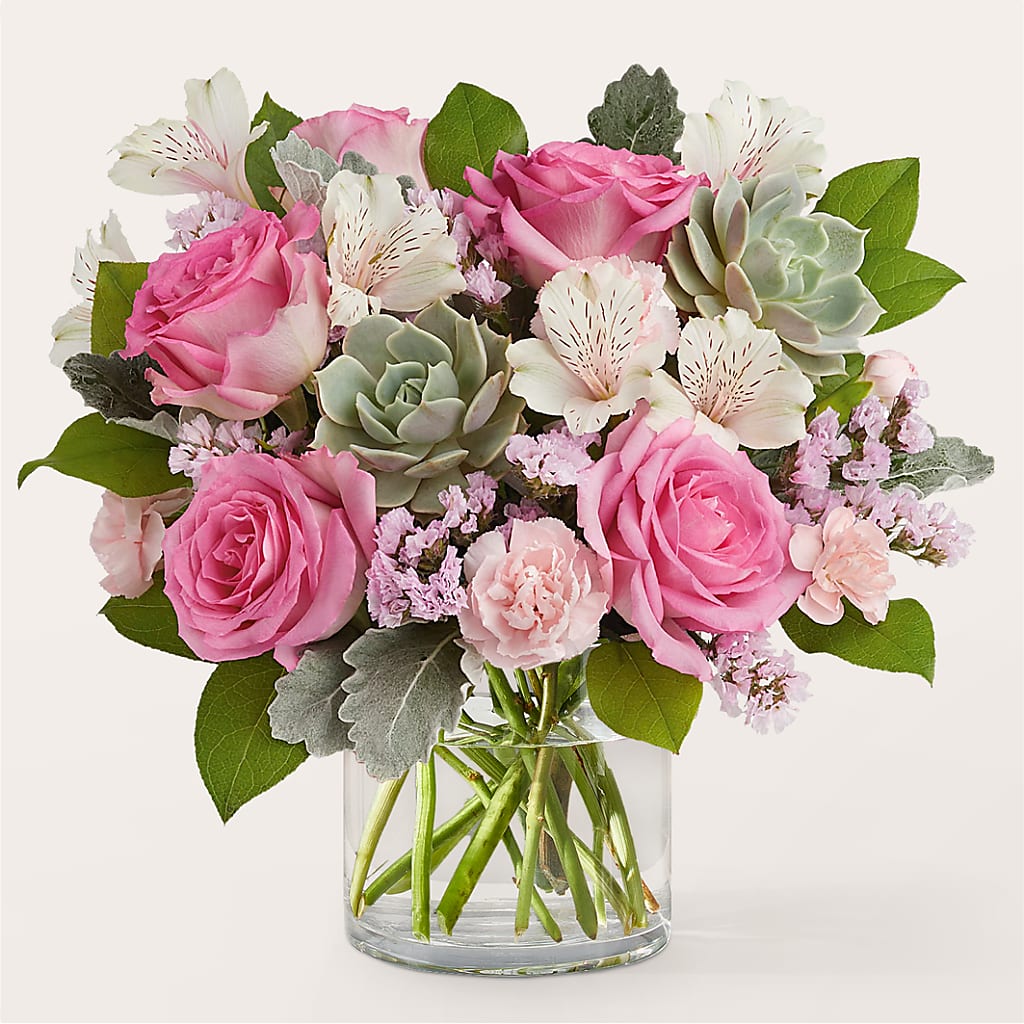 Dusty Rose Bouquet – Flowers In Spring Llc, Lynchburg VA