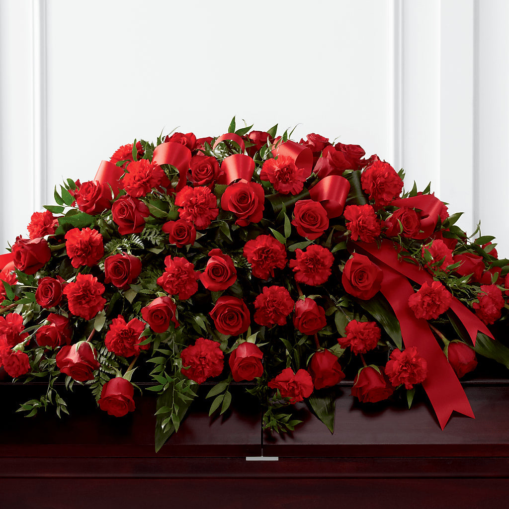 Tribute of Life Casket Spray – Flowers In Spring Llc, Lynchburg VA
