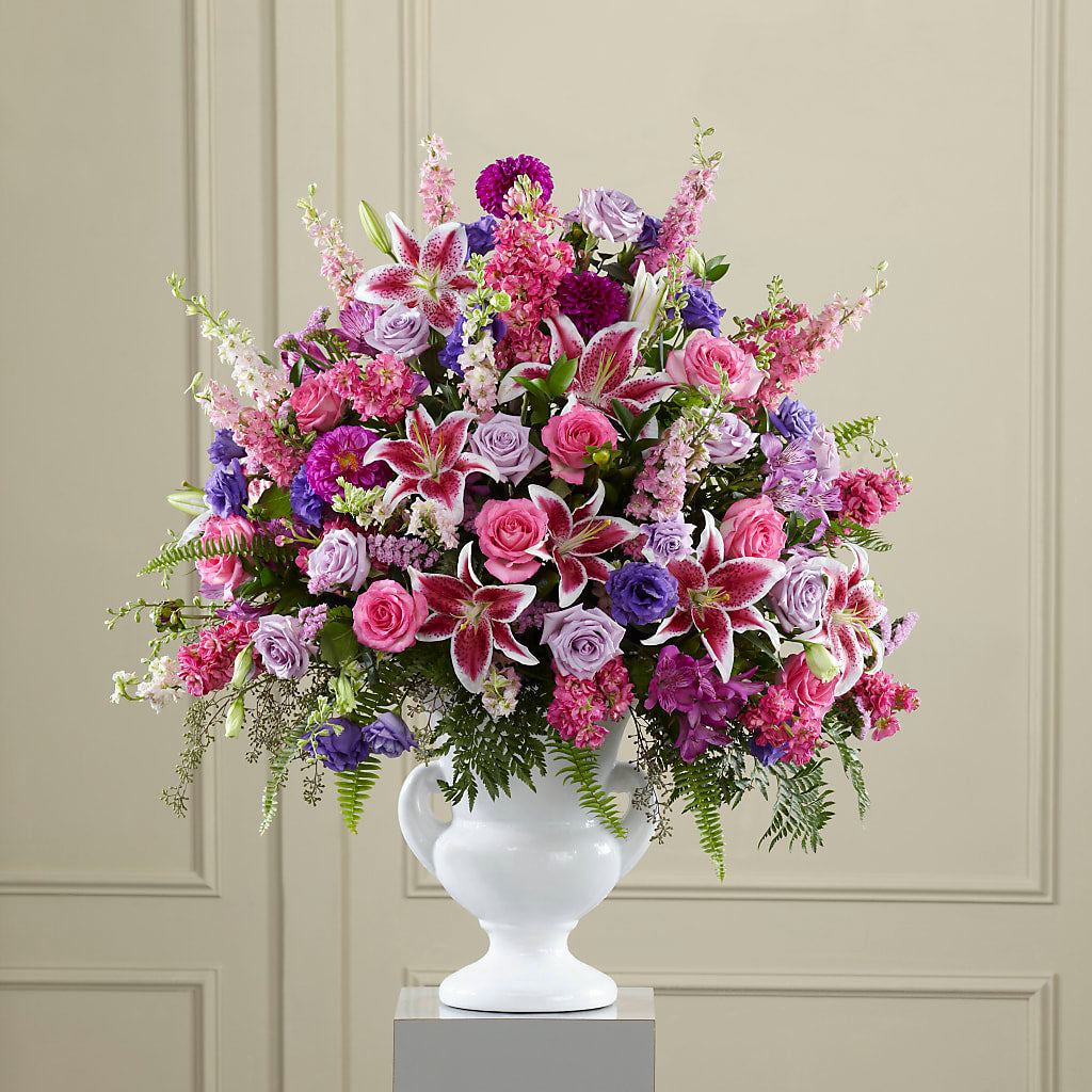 Peaceful Tribute Arrangement – Flowers In Spring Llc, Lynchburg VA