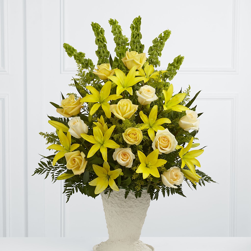 Golden Memories Arrangement – Flowers In Spring Llc, Lynchburg VA