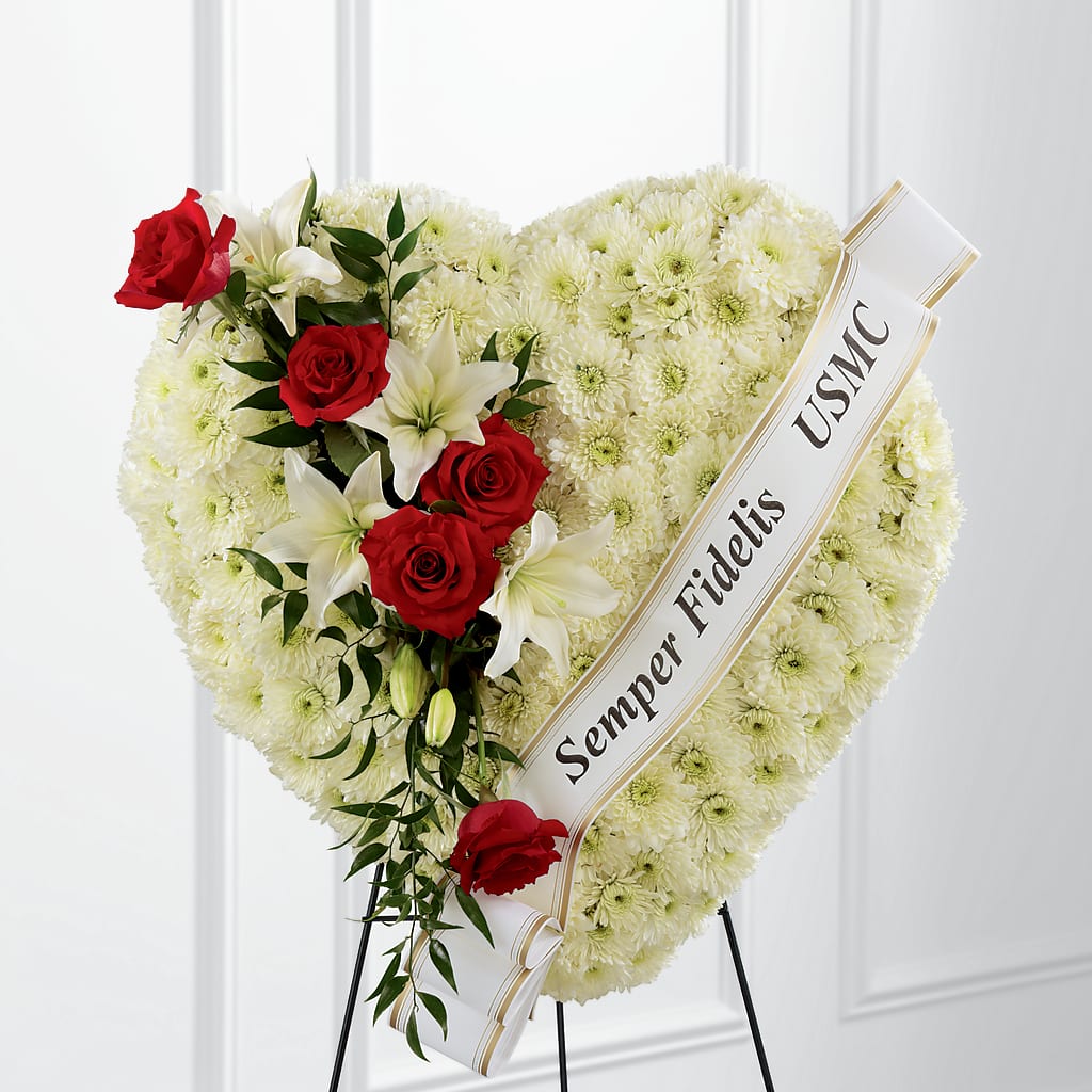 Heartfelt Hero Standing Heart – Flowers In Spring Llc, Lynchburg VA