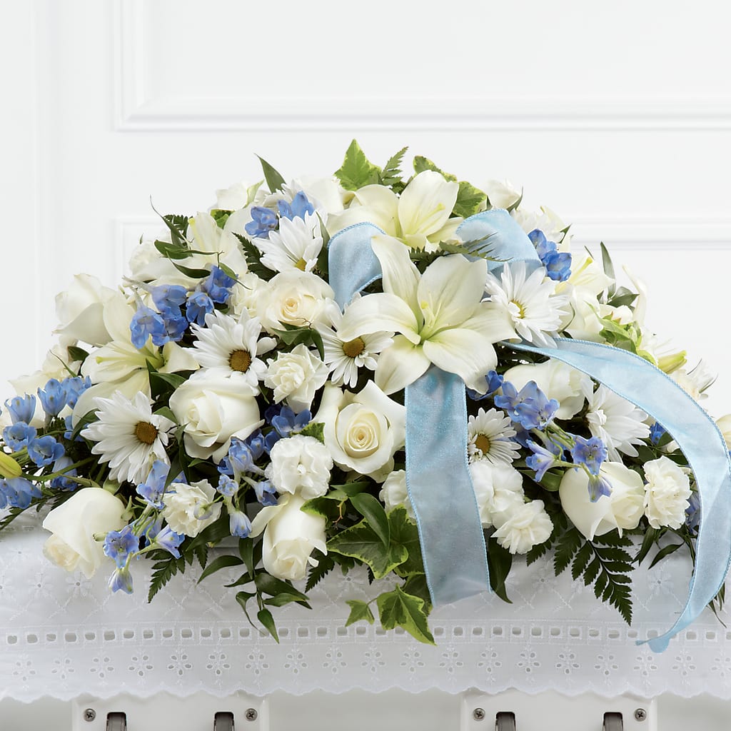 Tender Treasure Casket Spray – Flowers In Spring Llc, Lynchburg VA