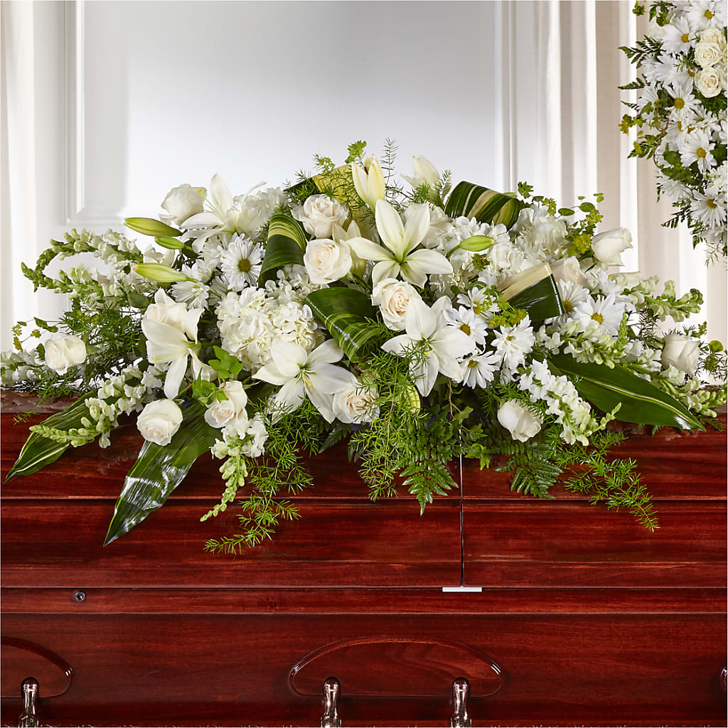 Abundance Casket Spray – Flowers In Spring Llc, Lynchburg VA