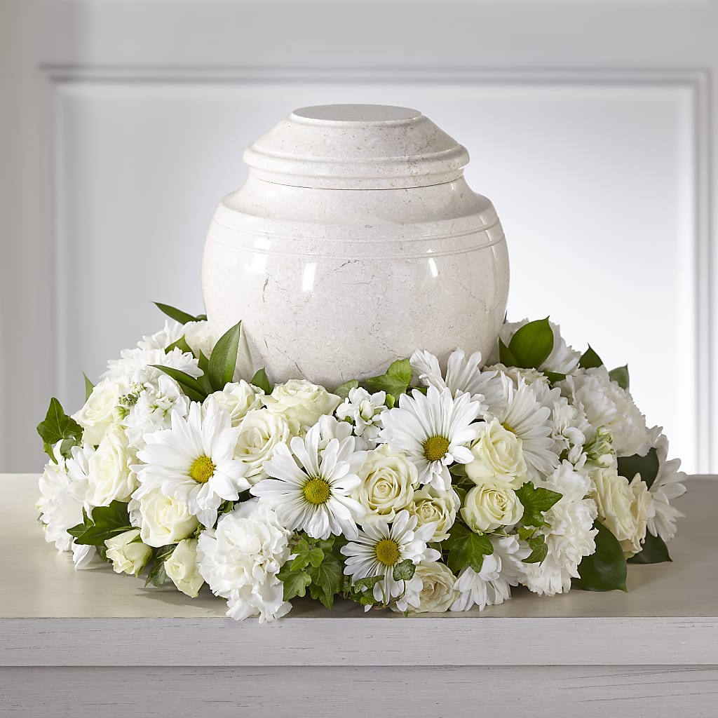 Ivory Gardens Cremation Adornment – Flowers In Spring Llc, Lynchburg VA