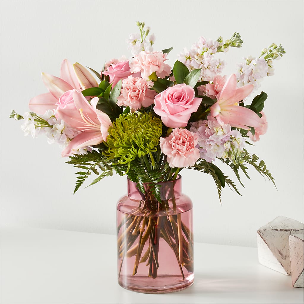 Pretty in Pink Bouquet – Flowers In Spring Llc, Lynchburg VA