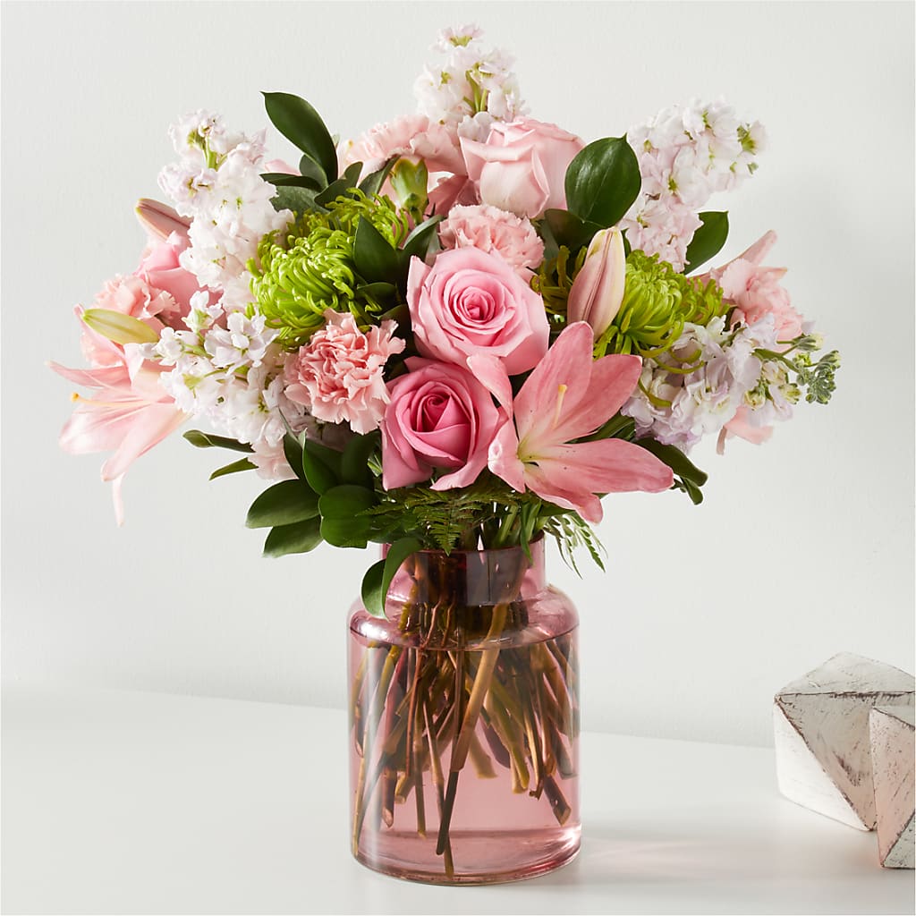 Pretty in Pink Bouquet – Flowers In Spring Llc, Lynchburg VA