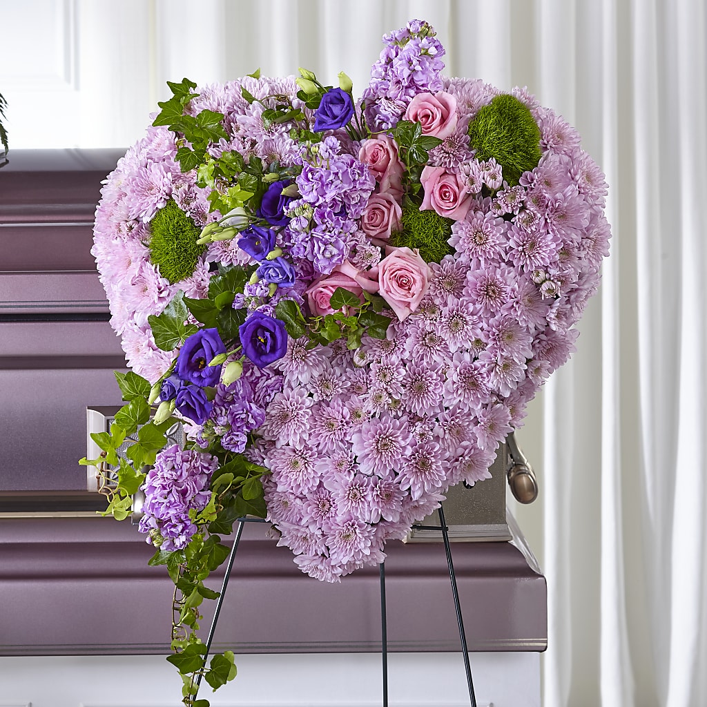 Treasured Love Standing Heart – Flowers In Spring Llc, Lynchburg VA