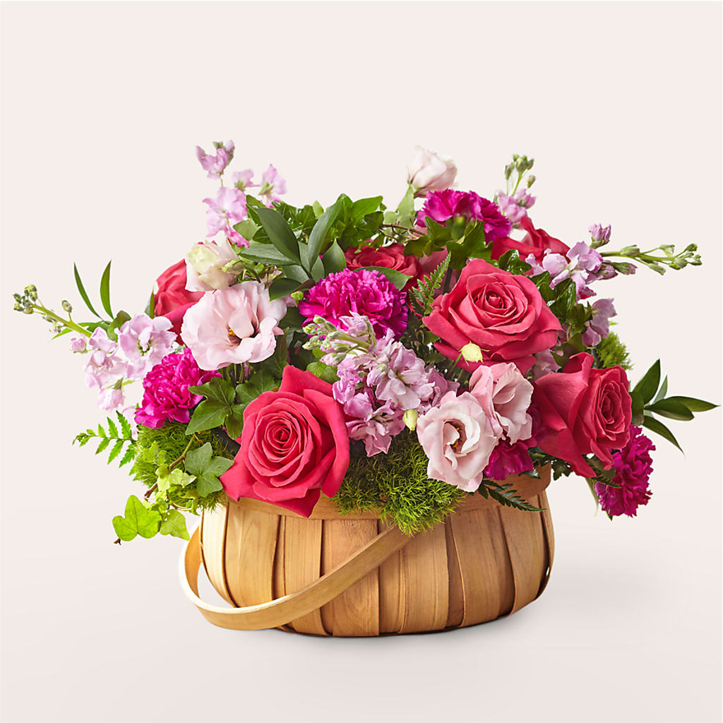 Radiance in Bloom Basket – Flowers In Spring Llc, Lynchburg VA