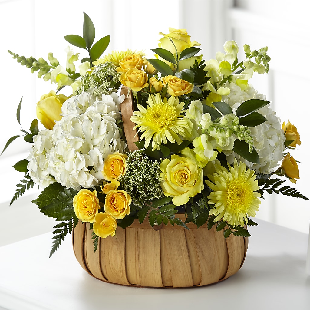 Rustic Remembrance Basket – Flowers In Spring Llc, Lynchburg VA