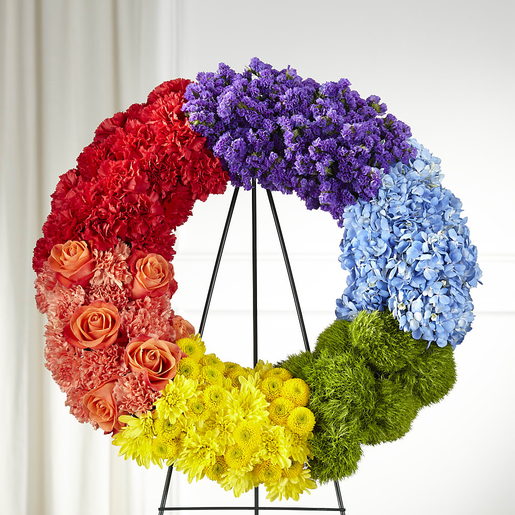 Circle of Love Wreath – Flowers In Spring Llc, Lynchburg VA
