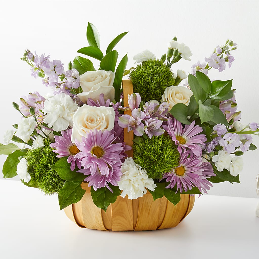 Peace & Love Basket – Flowers In Spring Llc, Lynchburg VA