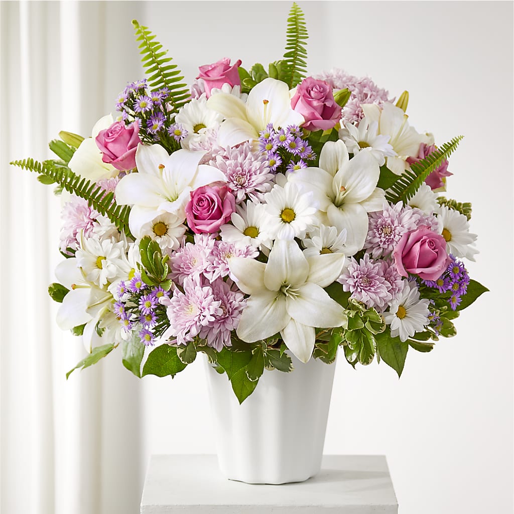 Warmest Thoughts Tabletop Basket – Flowers In Spring Llc, Lynchburg VA