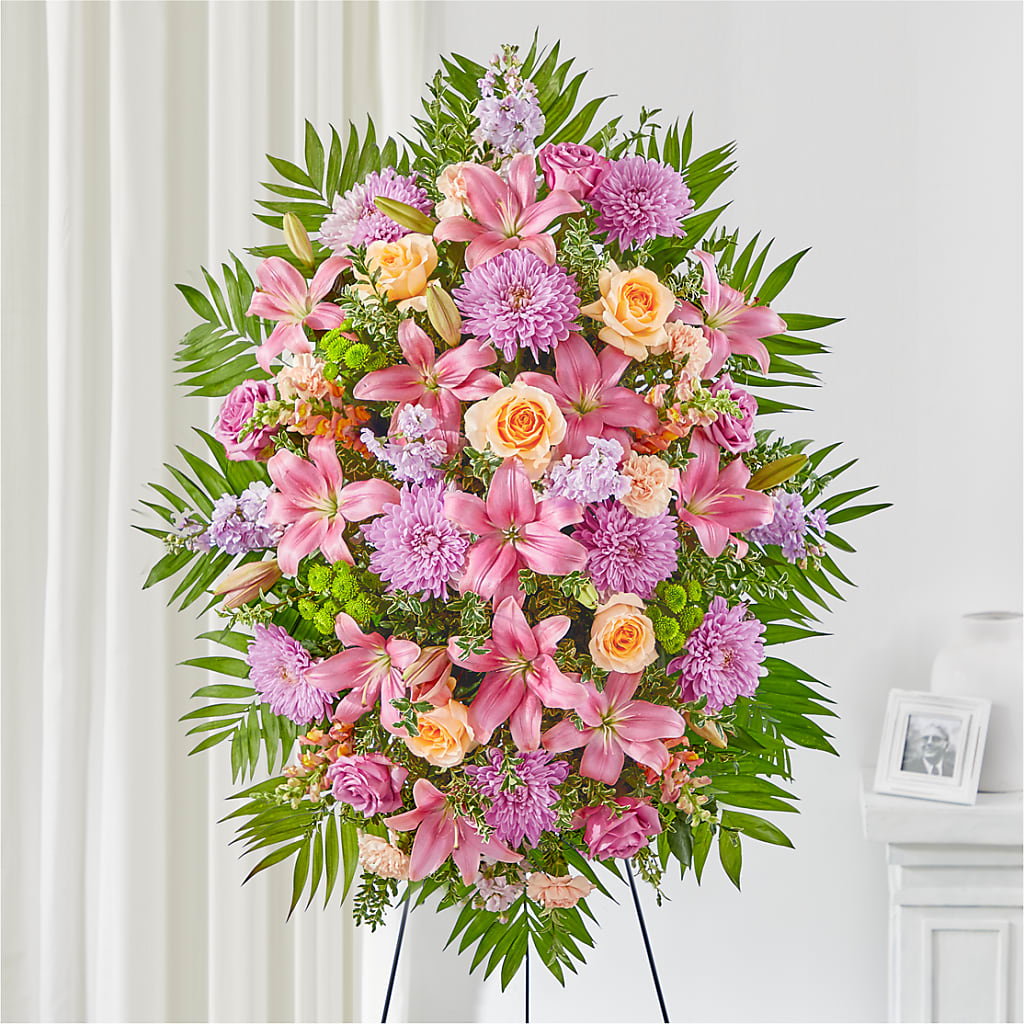 Love & Light Standing Spray – Flowers In Spring Llc, Lynchburg VA