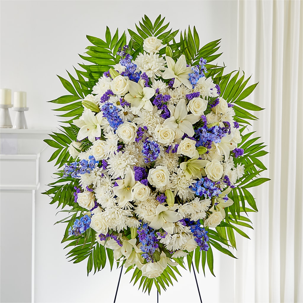 At Rest Standing Spray – Flowers In Spring Llc, Lynchburg VA