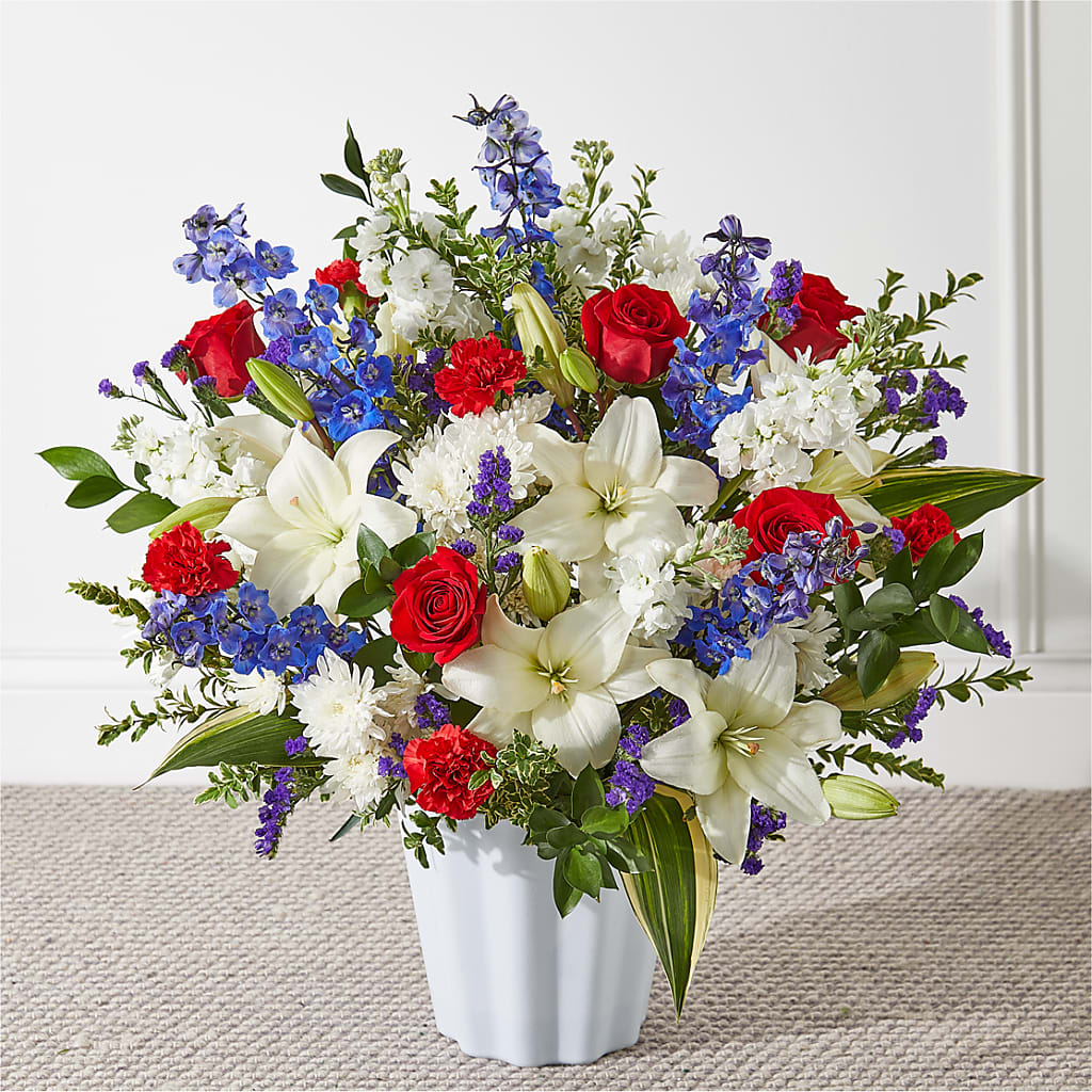 Consoled Floor Basket – Flowers In Spring Llc, Lynchburg VA