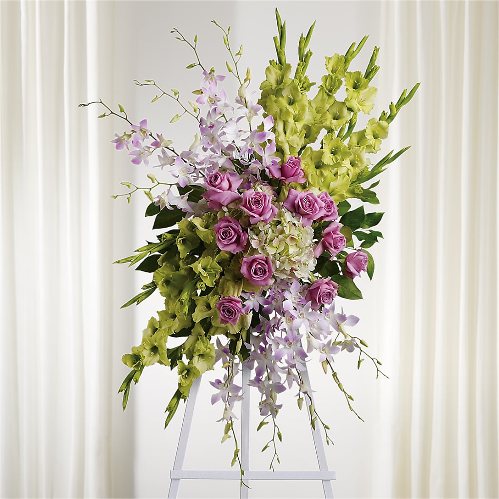 Lasting Legacy Standing Spray – Flowers In Spring Llc, Lynchburg VA