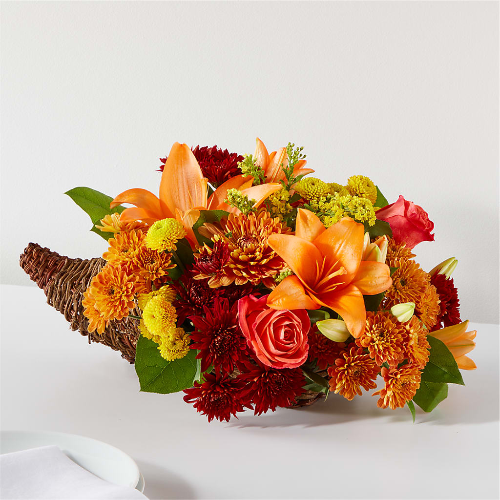 Bouquet of Blessings Cornucopia – Flowers In Spring Llc, Lynchburg VA