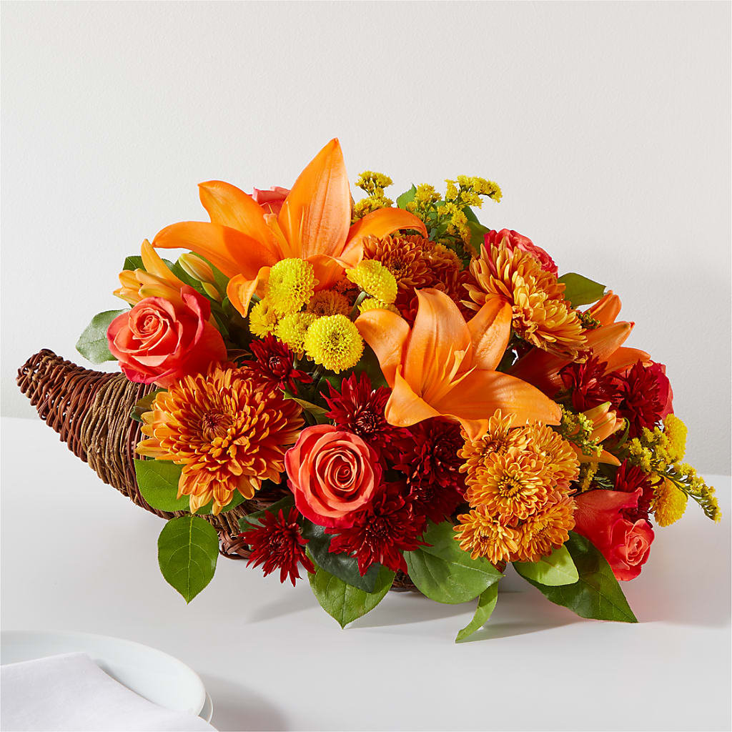 Bouquet of Blessings Cornucopia – Flowers In Spring Llc, Lynchburg VA