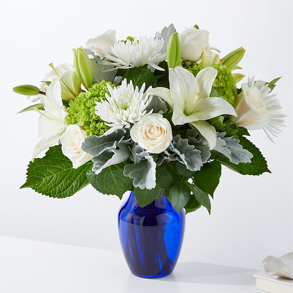 Snowy Dreams Bouquet – Flowers In Spring Llc, Lynchburg VA