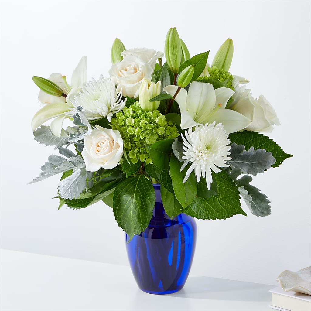 Snowy Dreams Bouquet – Flowers In Spring Llc, Lynchburg VA
