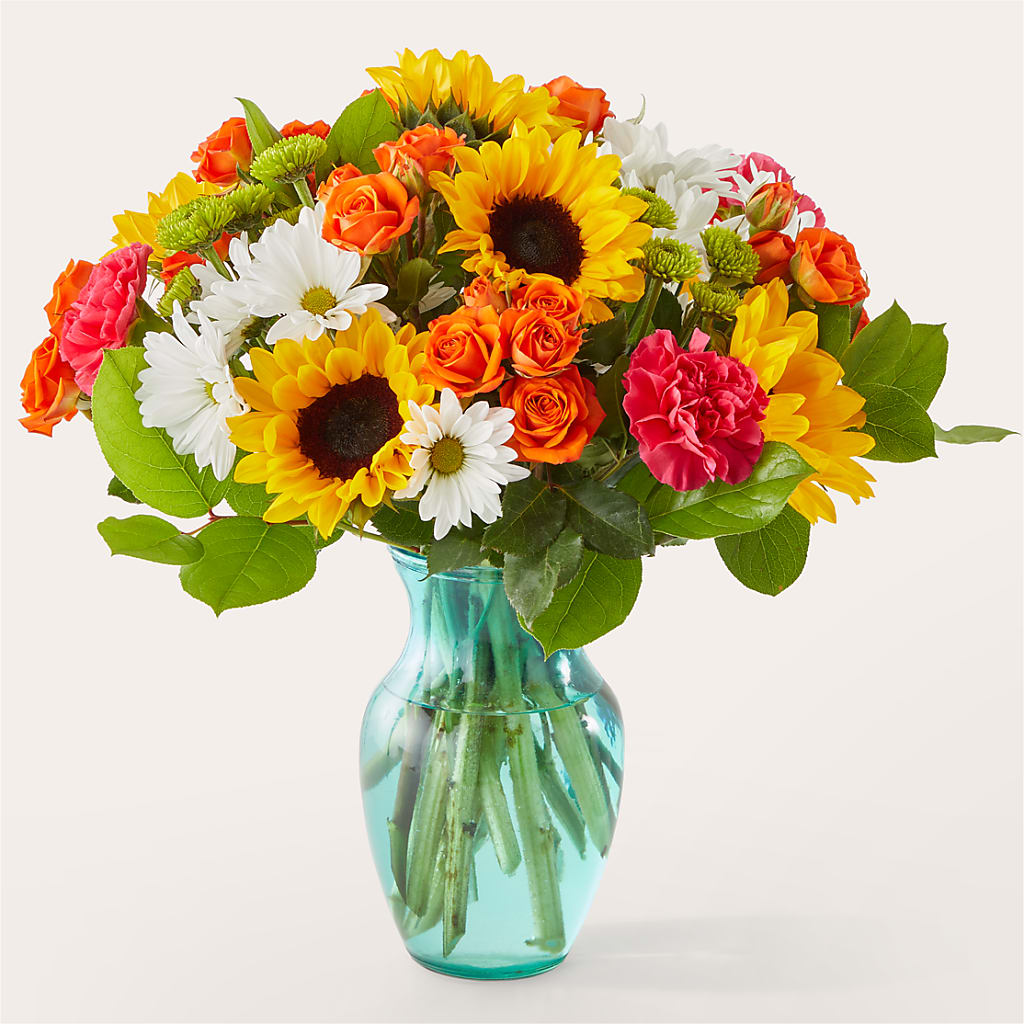Sun-drenched Blooms Bouquet – Flowers In Spring Llc, Lynchburg VA