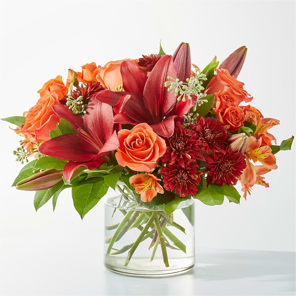 Crimson Leaves Bouquet – Flowers In Spring Llc, Lynchburg VA
