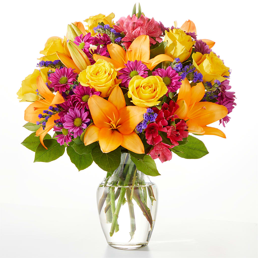 Colorful Visions Bouquet – Flowers In Spring Llc, Lynchburg VA