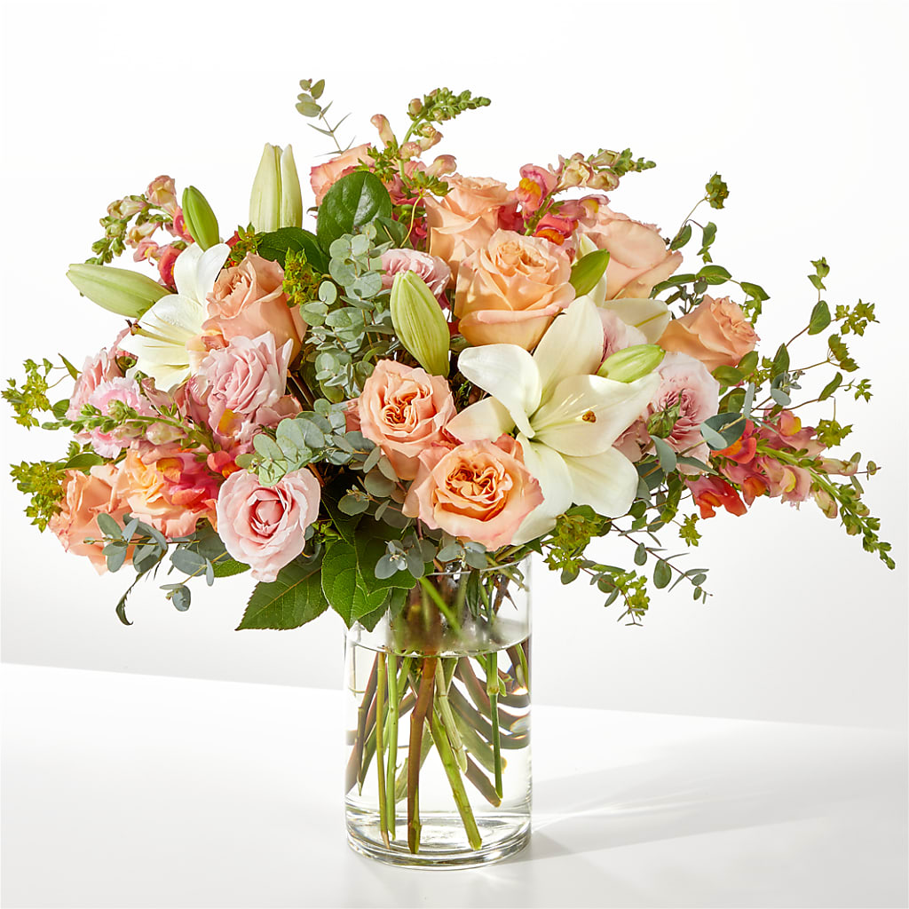Grapefruit Splash Bouquet – Flowers In Spring Llc, Lynchburg VA
