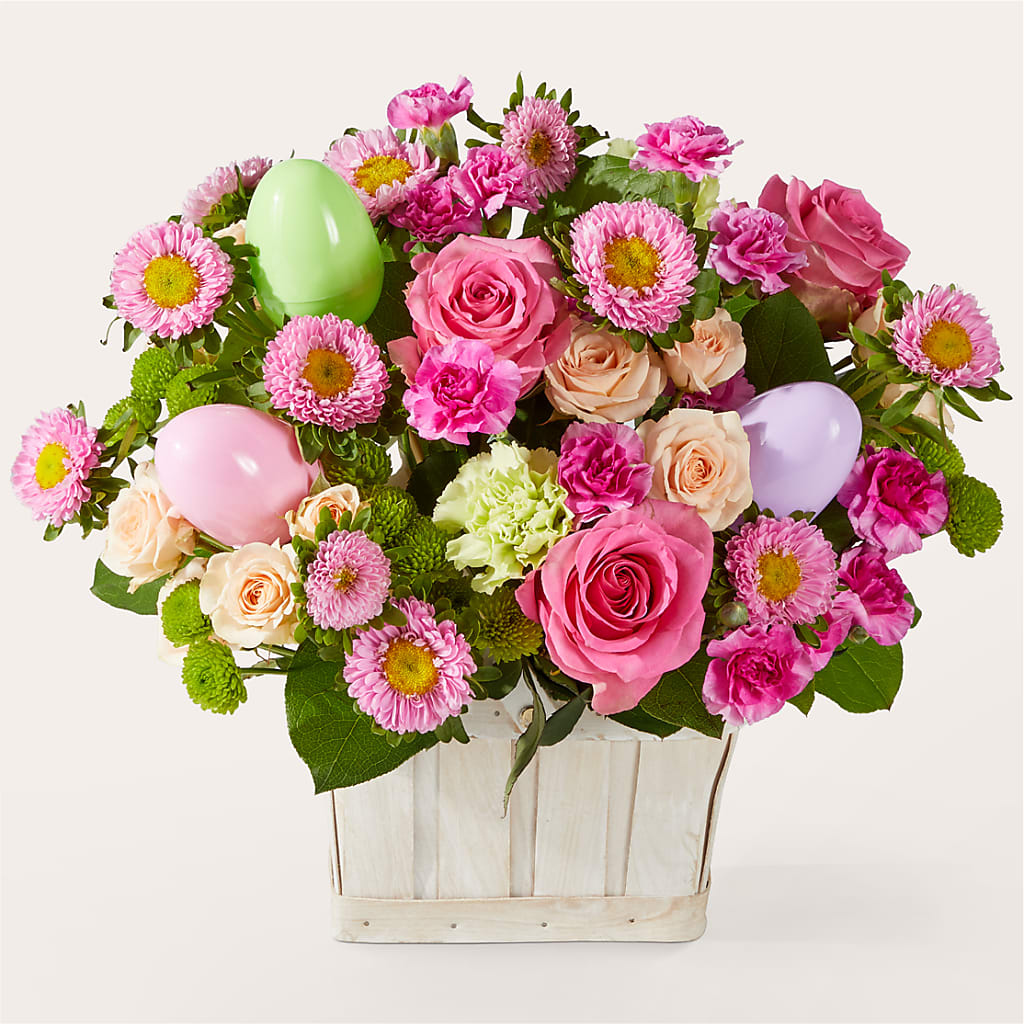 Get Eggcited Basket – Flowers In Spring Llc, Lynchburg VA