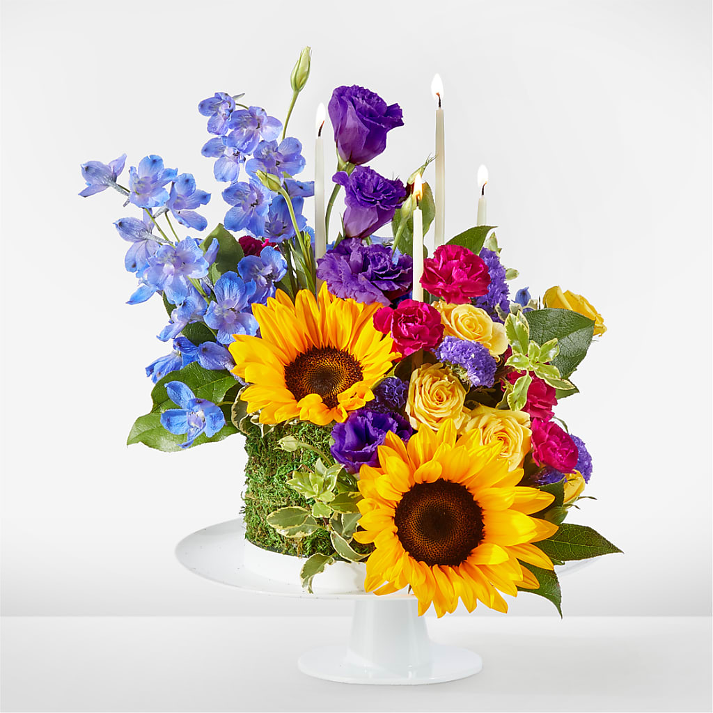 Star of the Day Floral Cake – Flowers In Spring Llc, Lynchburg VA