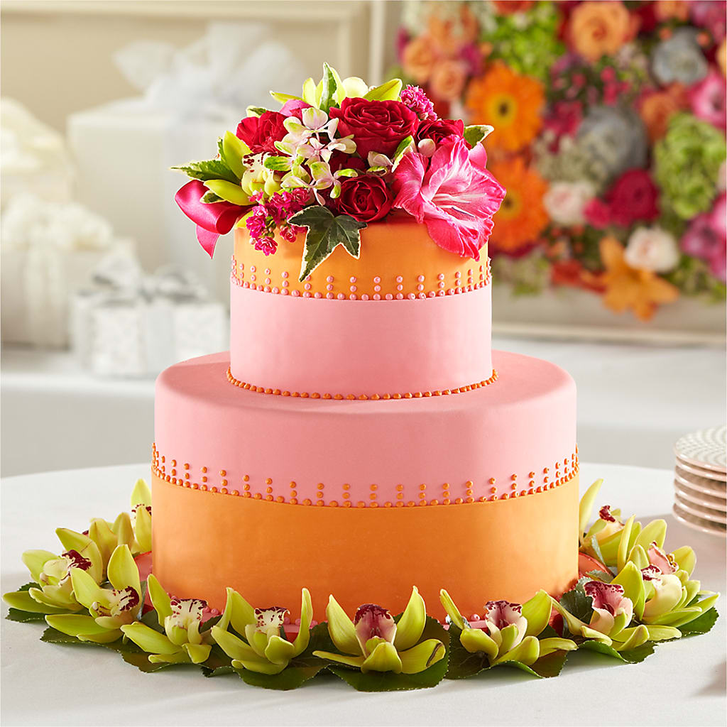 Sweet Citrus Cake Decor – Flowers In Spring Llc, Lynchburg VA