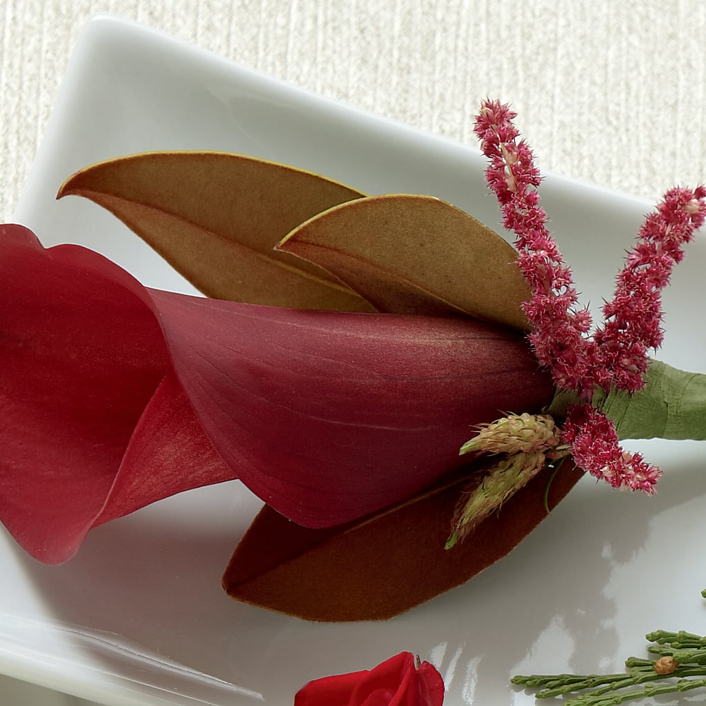 Red Calla Boutonniere – Flowers In Spring Llc, Lynchburg VA