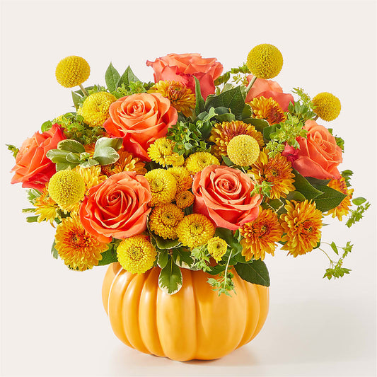 Gourdgeous Pumpkin –  Flowers In Spring Llc, Lynchburg VA