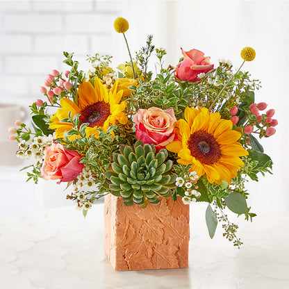 Sunflower Season Bouquet –  Flowers In Spring Llc, Lynchburg VA