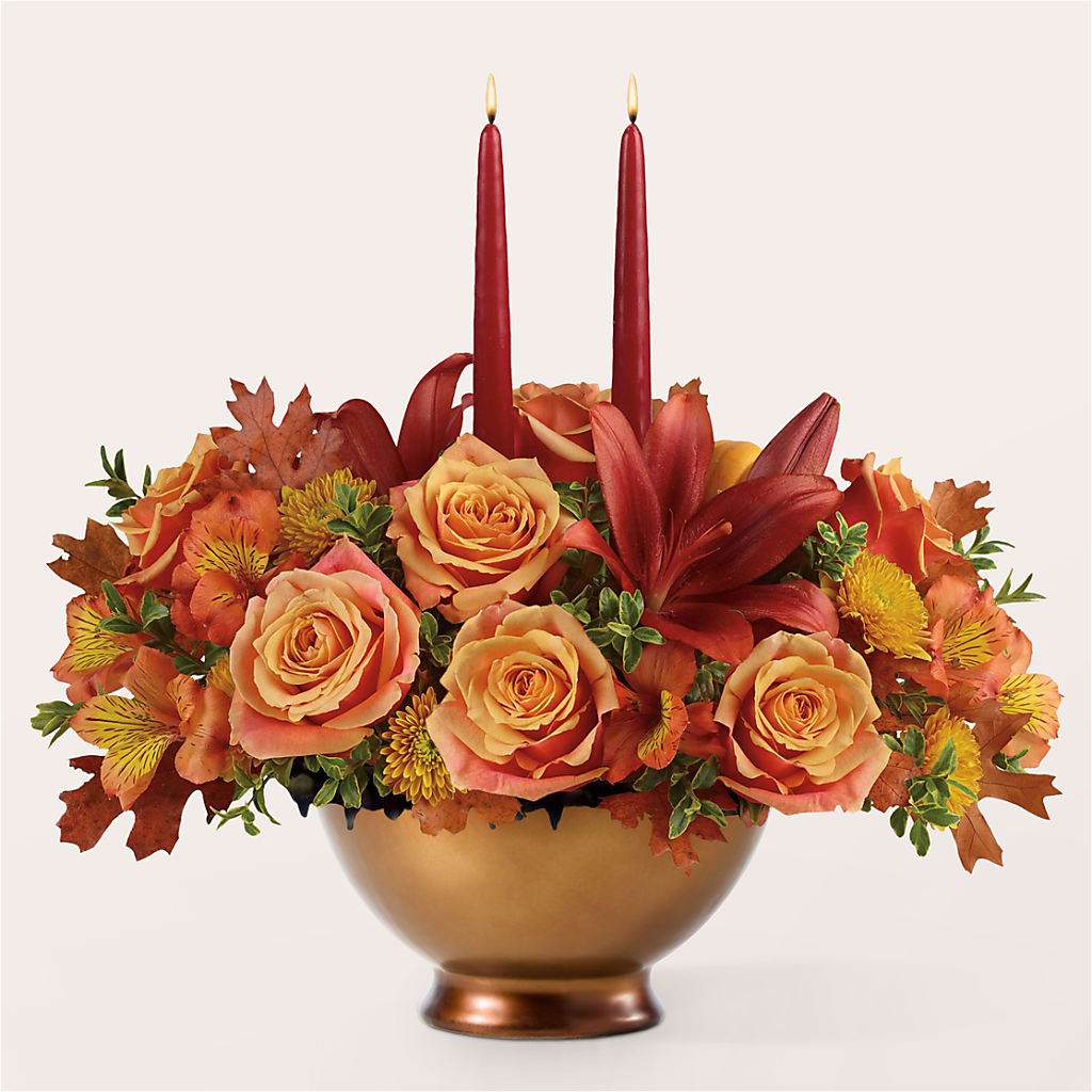 Harvest Table Centerpiece –  Flowers In Spring Llc, Lynchburg VA