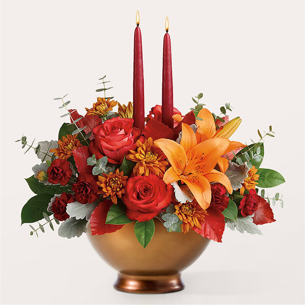 Fruits of Fall Centerpiece –  Flowers In Spring Llc, Lynchburg VA
